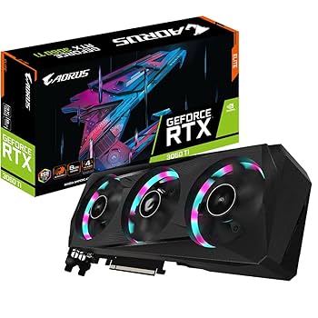 Amazon | Gigabyte AORUS GeForce RTX 3060 Ti ELITE 8GB V2 LHR